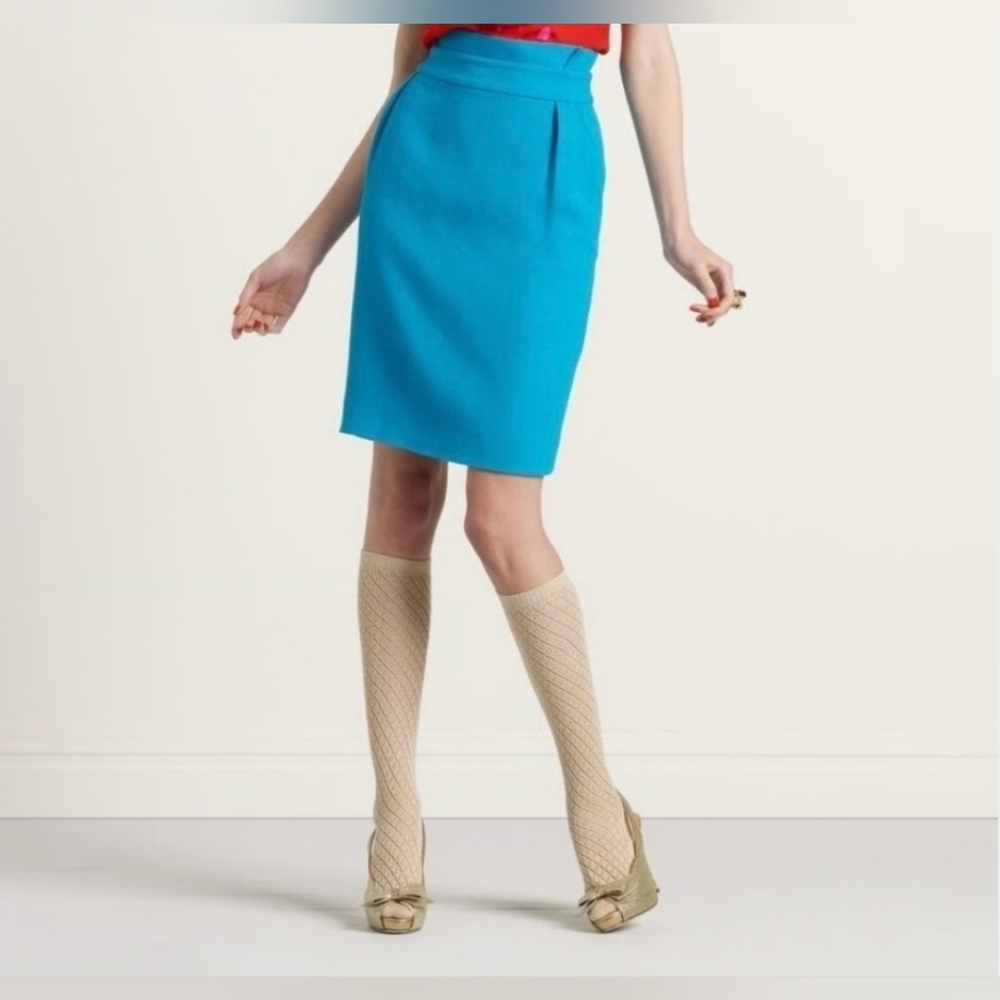 Kate Spade Janelle Skirt Aquamarine Size 6